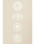 Jógová podložka Yogi & Yogini Premium TPE 5 mm Chakra, béžová