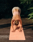 Jógová podložka Yoga Design Lab Infinity 5 mm – Diamond Align Coral