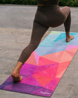Jógová podložka Yoga Design Lab Combo Travel 1,5 mm – Geo