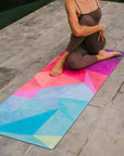 Jógová podložka Yoga Design Lab Combo Travel 1,5 mm – Geo
