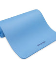 Cvičební podložka Spokey Softmat 1 cm – světle modrá