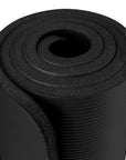 Cvičební podložka Spokey Softmat 1,5 cm – černá