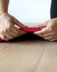 Pilatesová podložka Bodhi 1,5 cm – červená