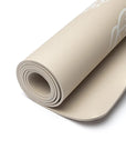 Jógová podložka Yogi & Yogini Premium TPE 5 mm Chakra, béžová