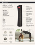 Jógová podložka Manduka PROlite 4,7 mm 200 cm