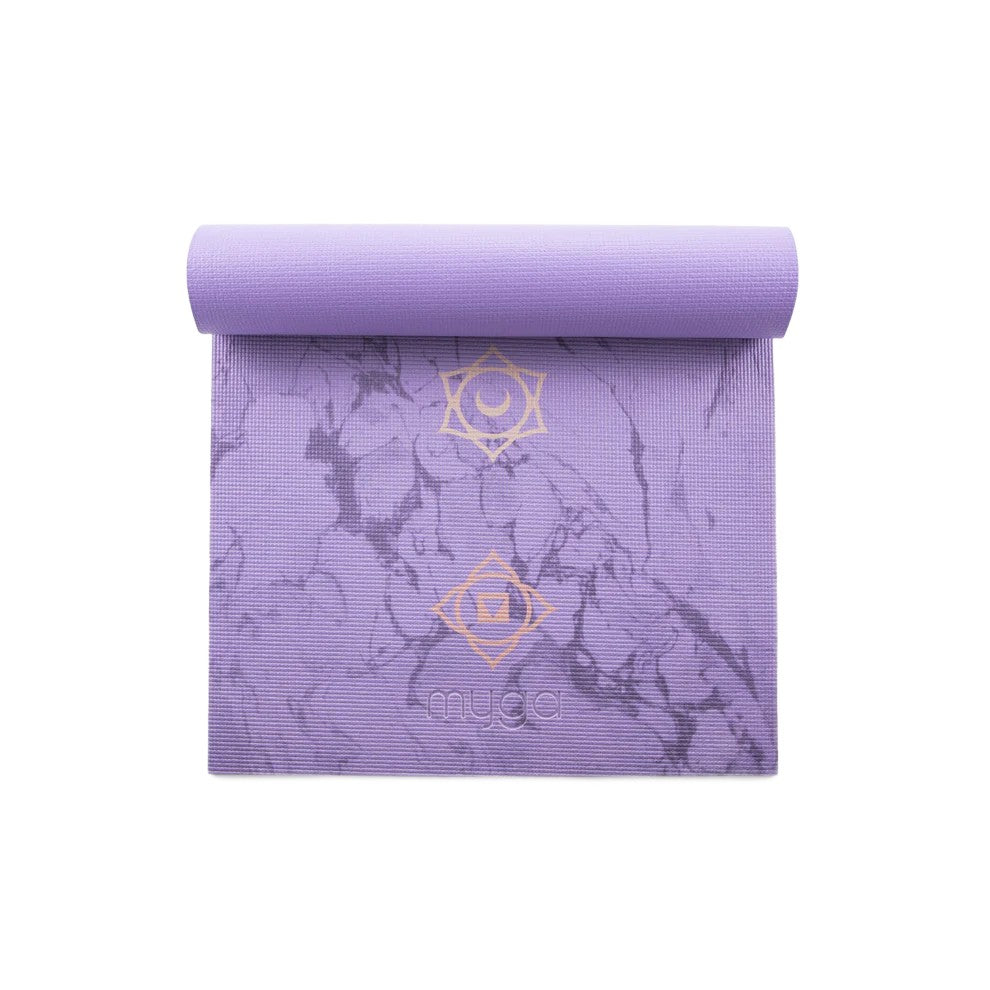 Sada na jógu Chakra Yoga Set: podložka, blok, popruh