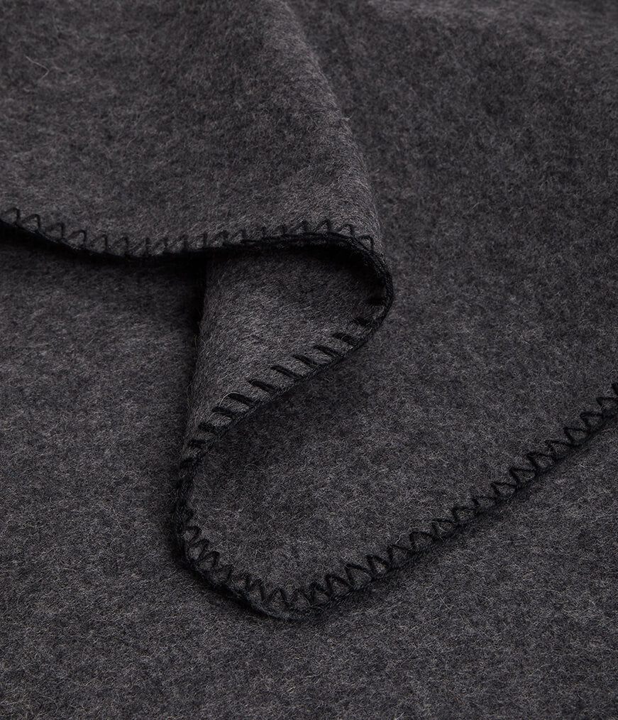 Vlněná deka na jógu Manduka Essential Wool Blanket – Thunder