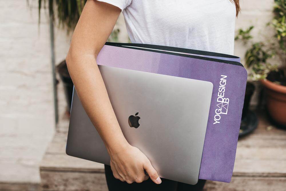 Jógová podložka Yoga Design Lab Travel 1,5 mm – Breathe