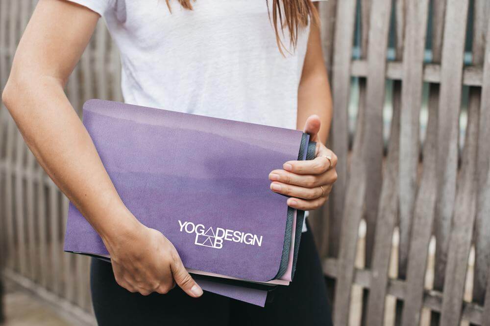 Jógová podložka Yoga Design Lab Travel 1,5 mm – Breathe