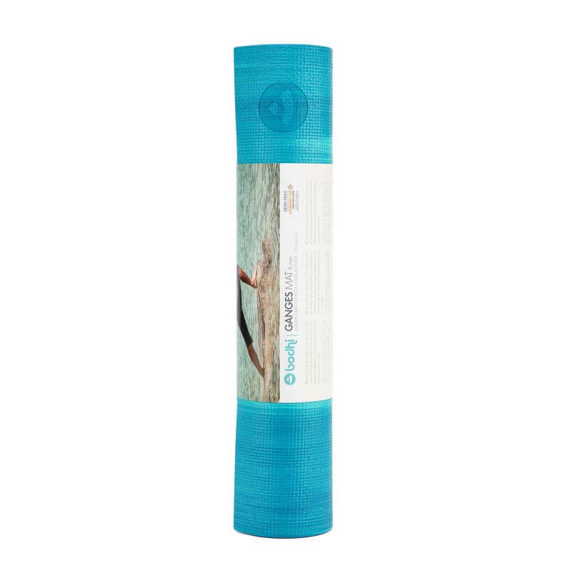 Jógová podložka Bodhi Ganges 6 mm – modrá