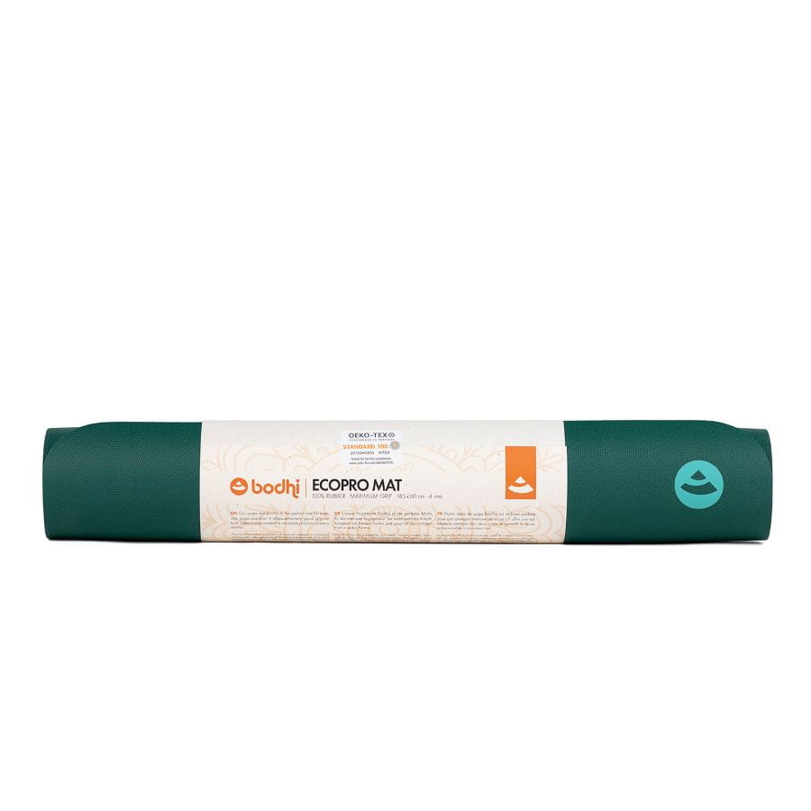 Gumová podložka na jógu Bodhi EcoPro 4 mm – mátová