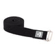 Jógový pás Bodhi Asana belt 2,5 m – černý