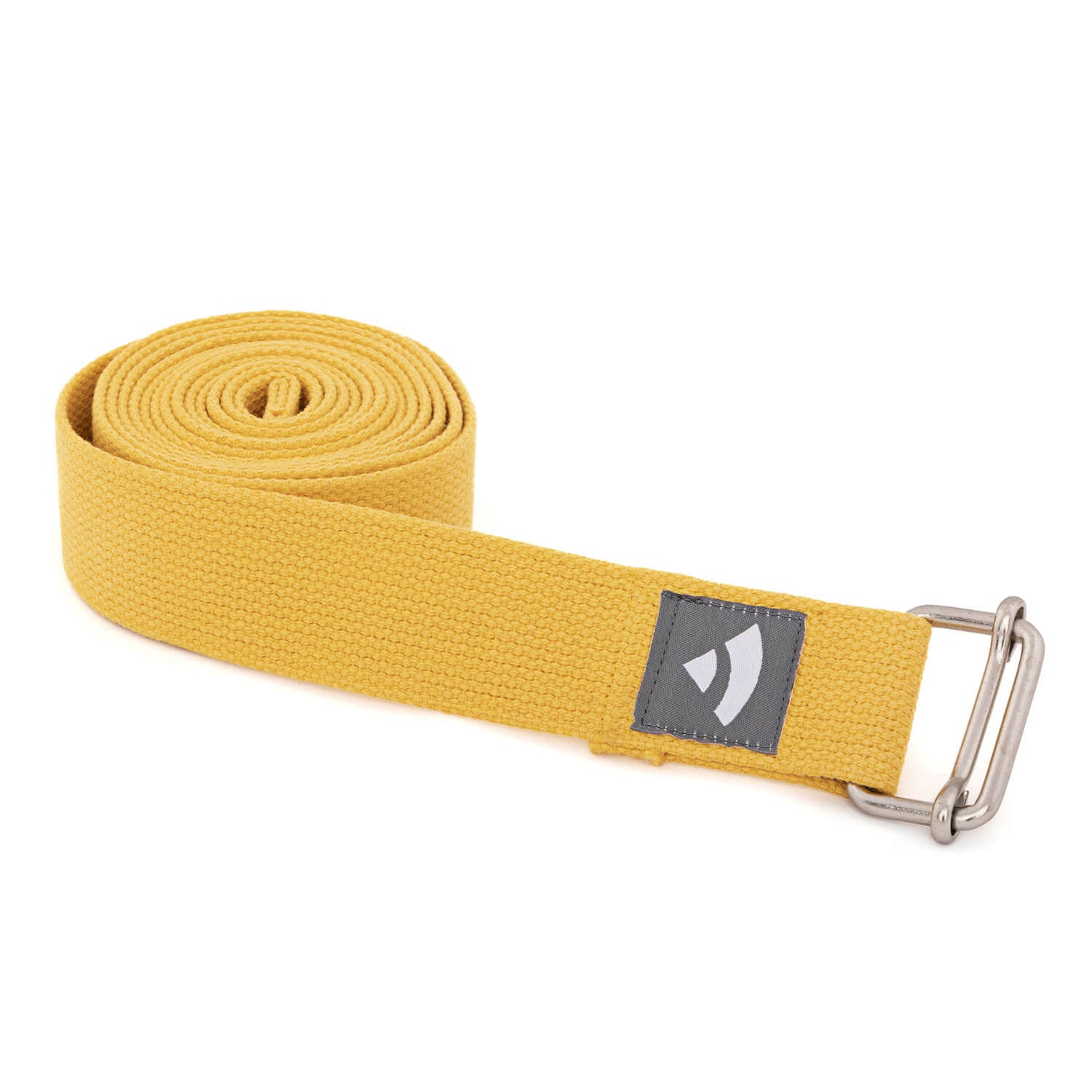 Jógový pás Bodhi Asana belt 2,5 m – žlutý