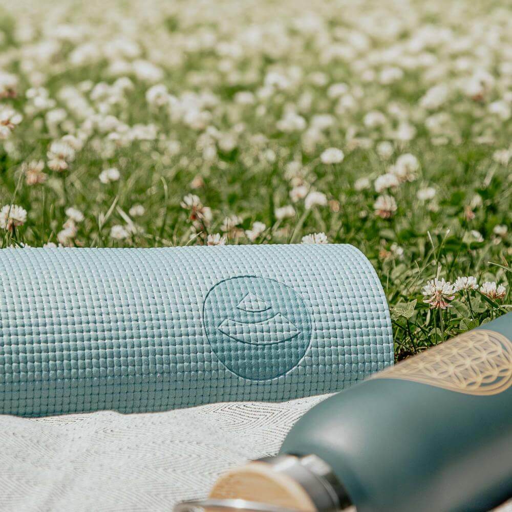 Jógová podložka Bodhi Asana 4,5 mm – modrá