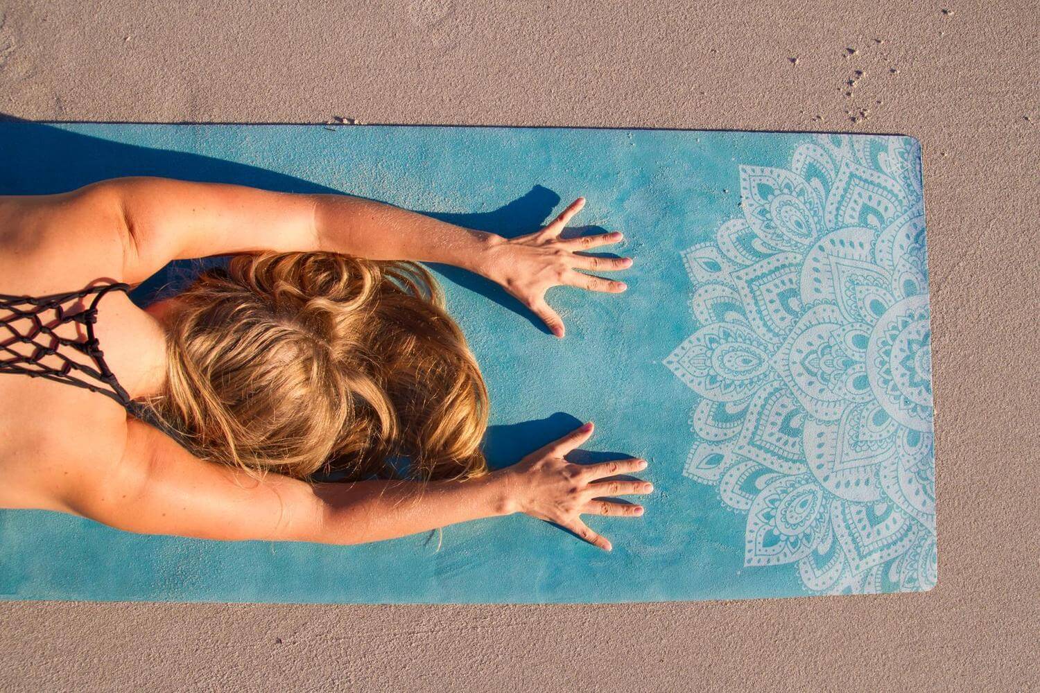 Jógová podložka Yoga Design Lab Combo 3,5 mm – Mandala Turquoise