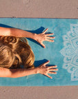 Jógová podložka Yoga Design Lab Combo 3,5 mm – Mandala Turquoise