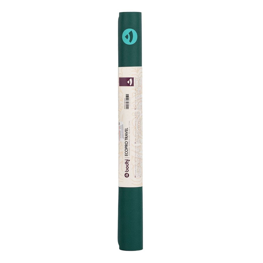 Gumová jógová podložka Bodhi EcoPro Travel 1,3 mm – mátová