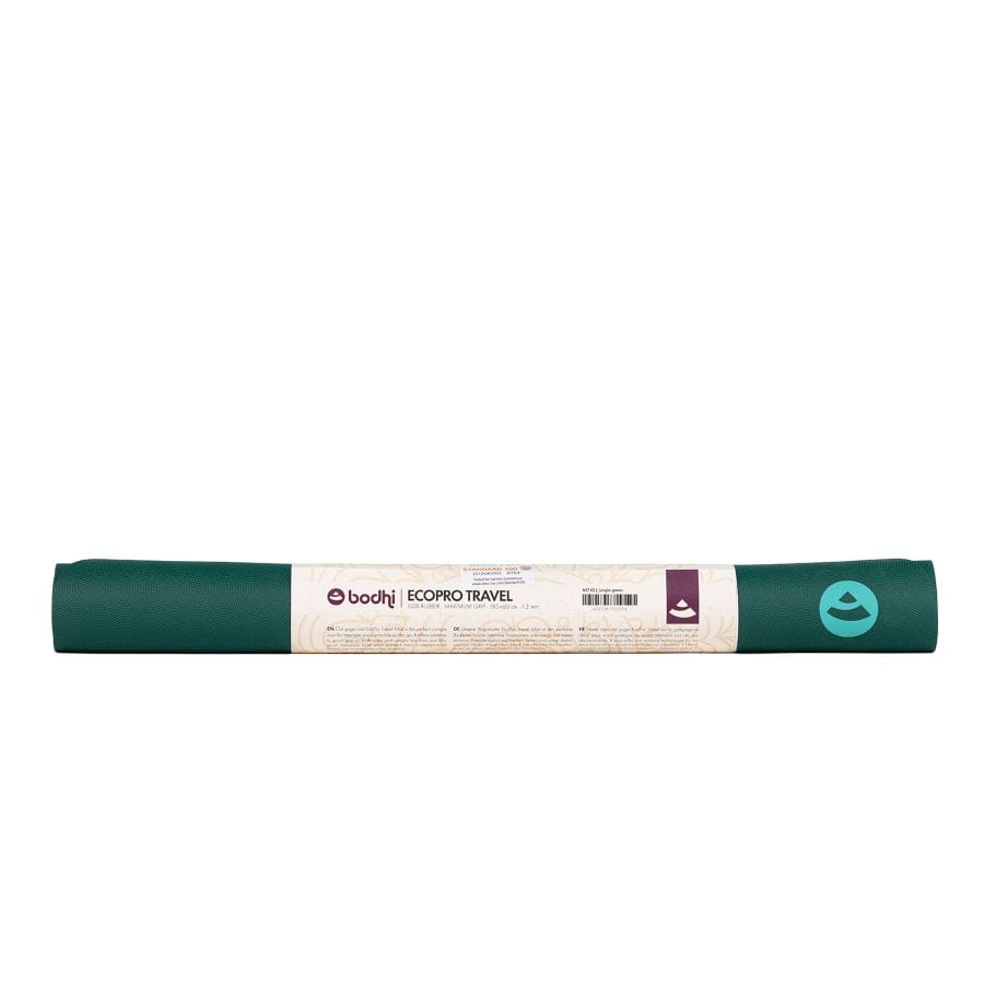 Gumová jógová podložka Bodhi EcoPro Travel 1,3 mm – mátová