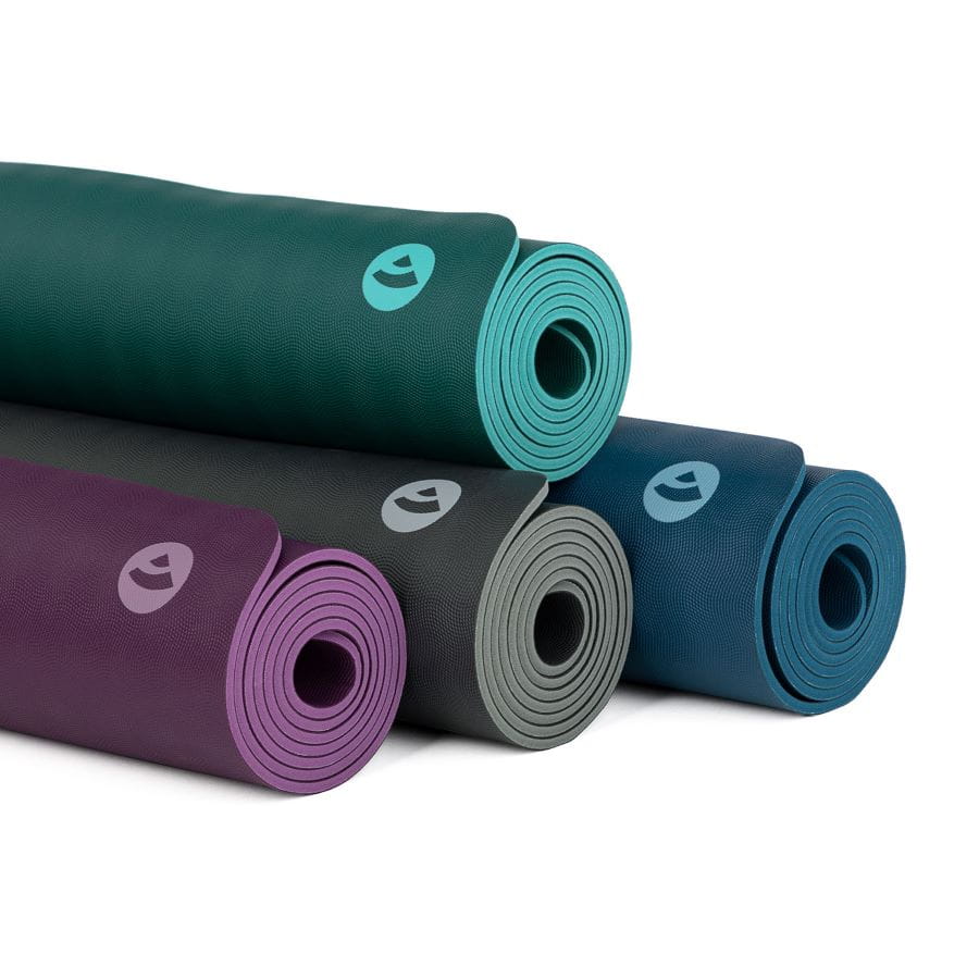 Gumová podložka na jógu Bodhi EcoPro Diamond 6 mm – černá