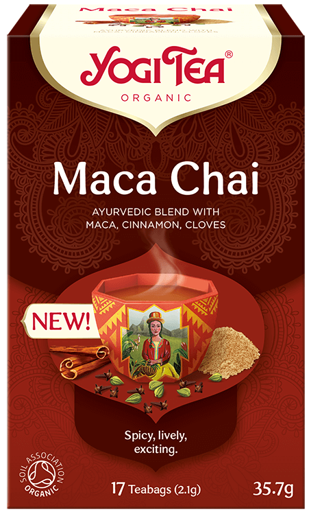 Čaj Yogi Tea Maca Chai (17 x 2,1 g)