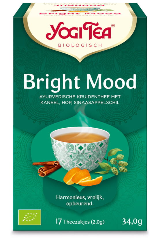 Čaj Yogi Tea Bright Mood – Dobrá nálada (17x2,0 g)