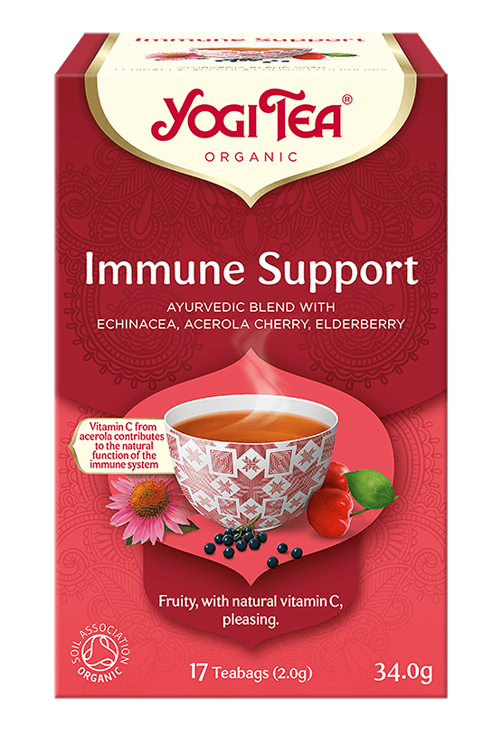 Čaj Yogi Tea Immune Support – Pro posílení imunity (17x2,0 g)
