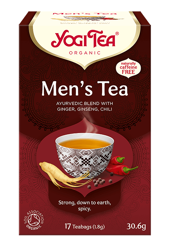 Čaj Yogi Tea Men's Tea – Pro muže (17 × 1,8 g)