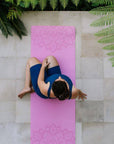 Jógová podložka Yoga Design Lab Flow 6 mm – Pure Mandala Rose