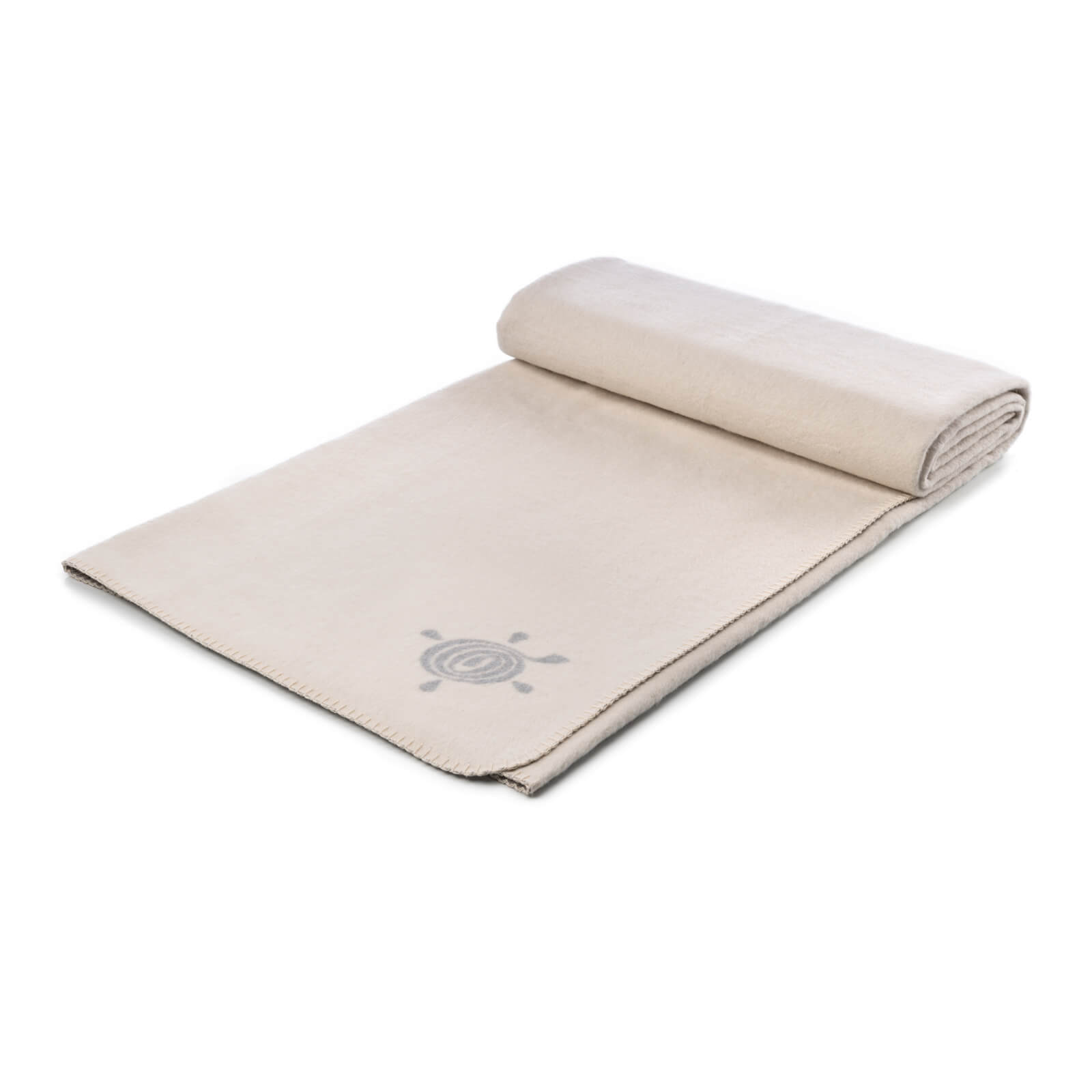 Jógová deka Kurma Blanket – bílá