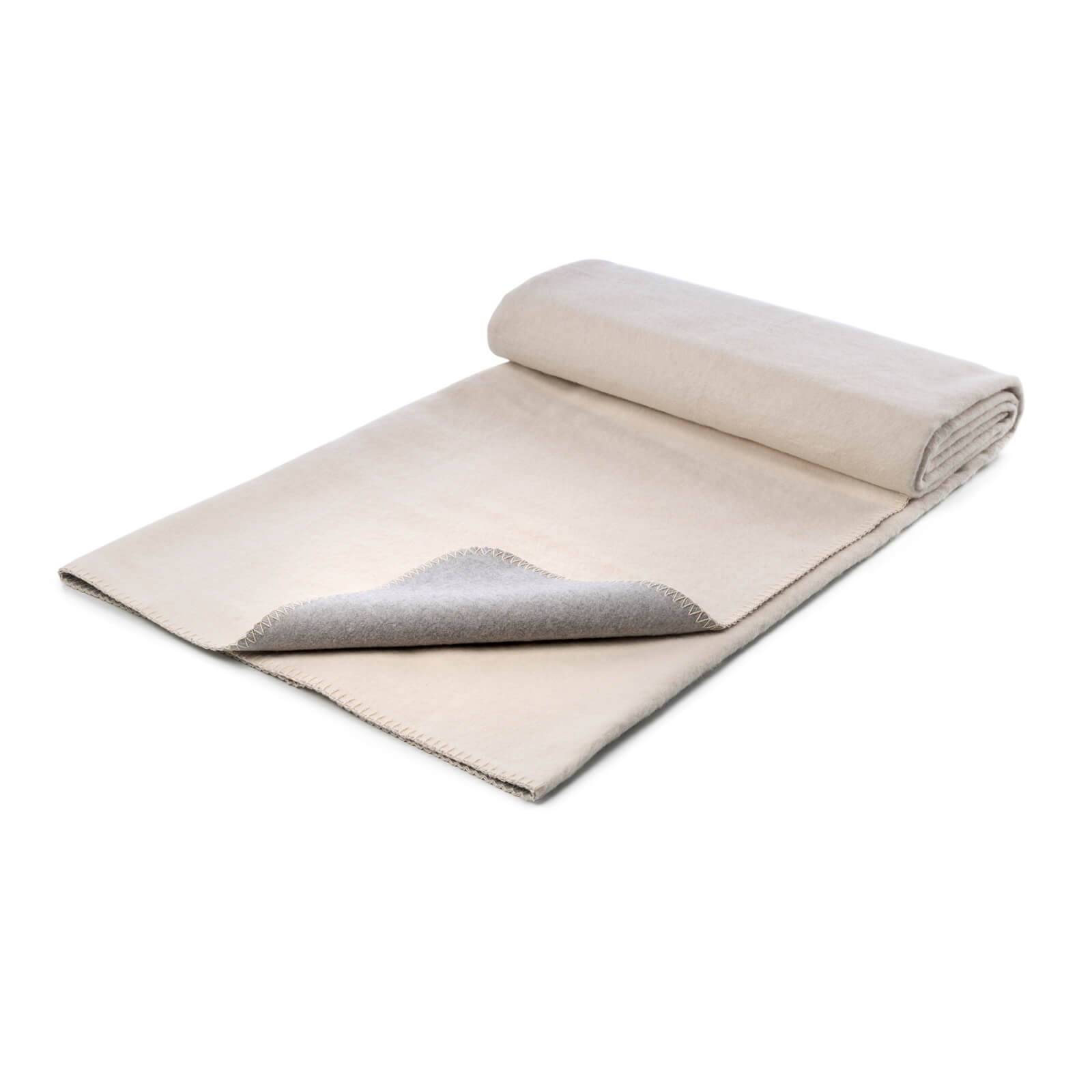 Jógová deka Kurma Blanket – bílá