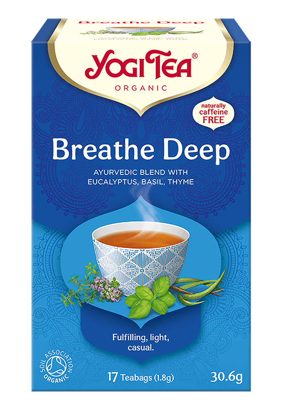 Čaj Yogi Tea Breathe Deep – Volný dech (17 x 1,8 g)