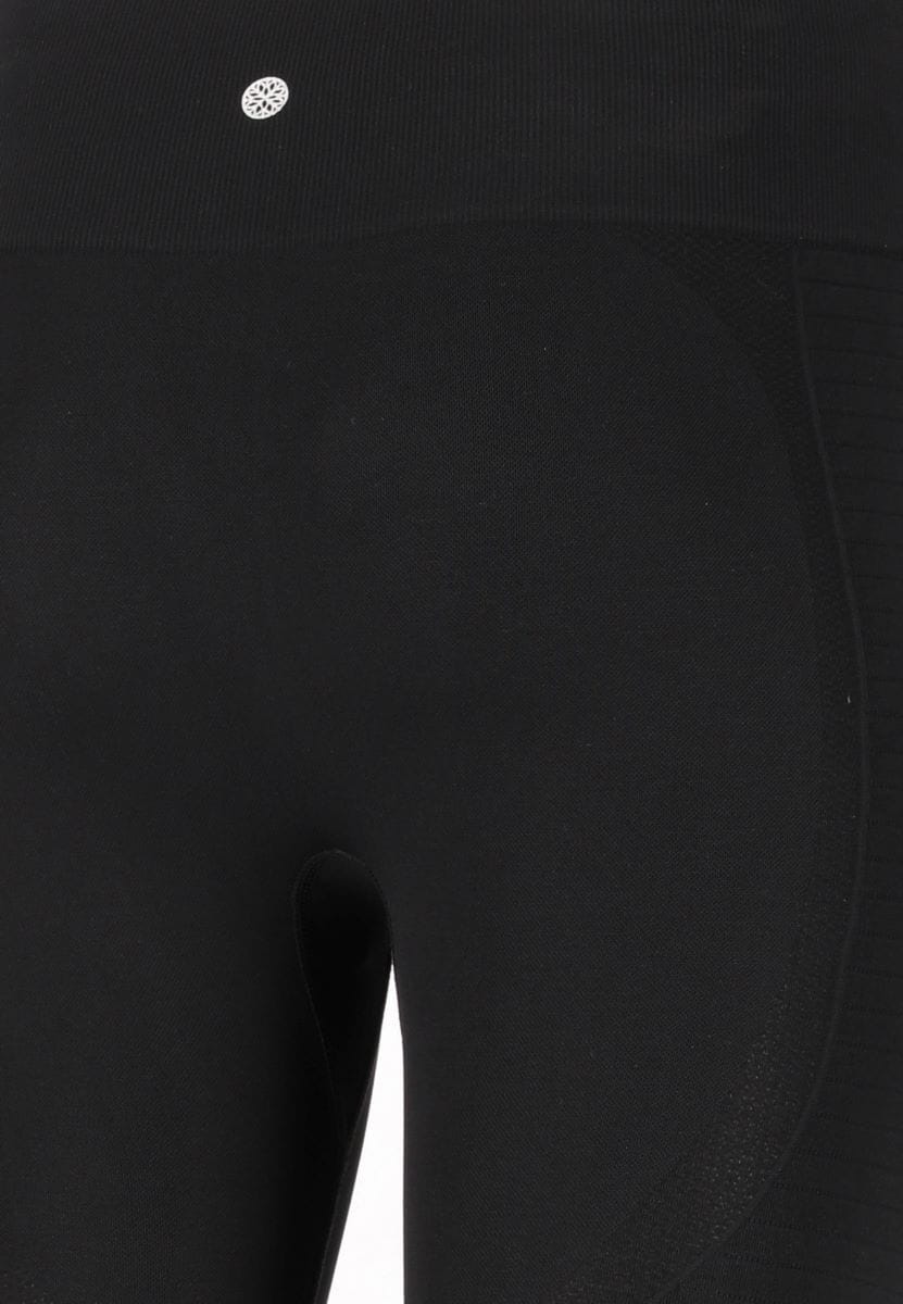 Jógové legíny Athlecia Nagar Seamless – černé