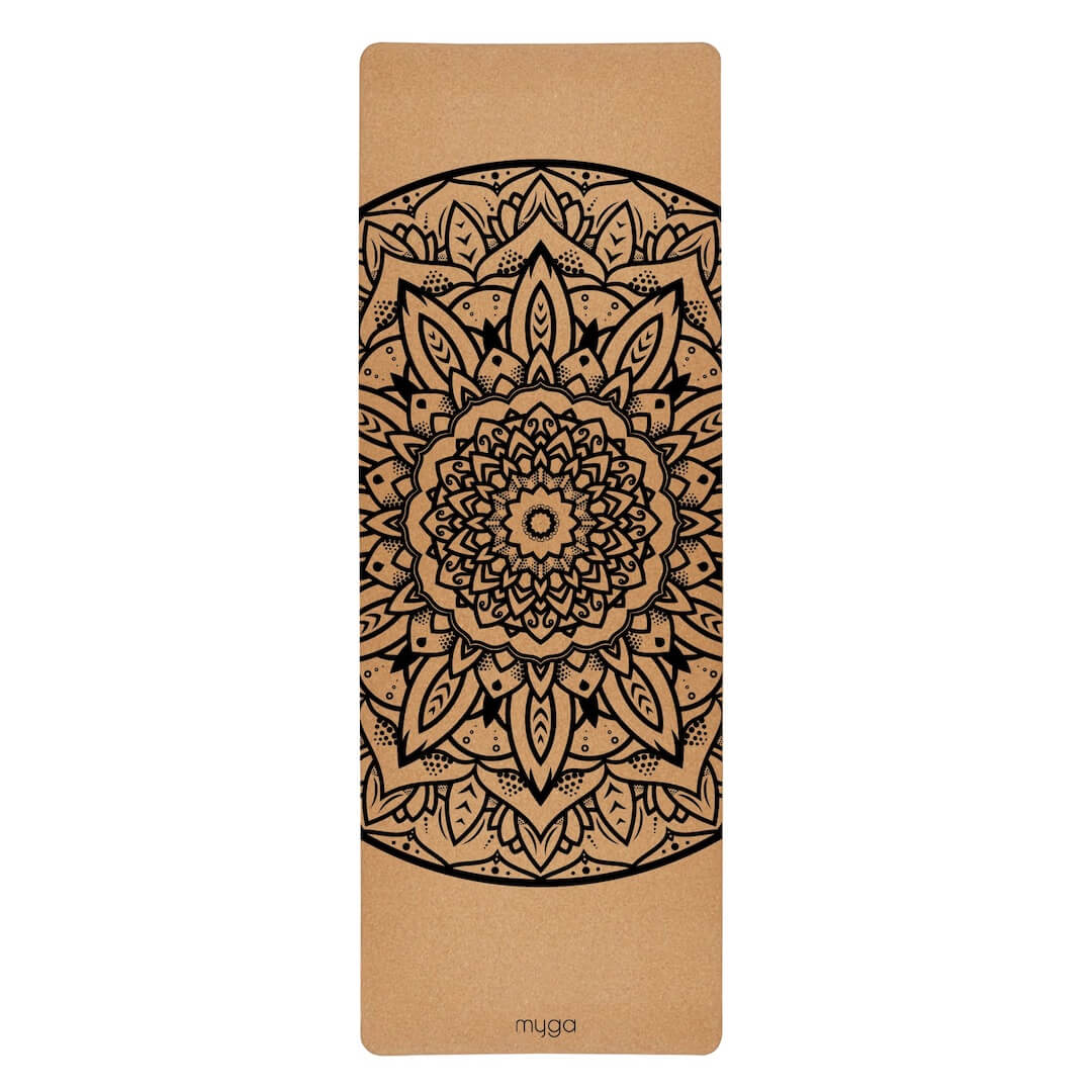 Jógová podložka Myga – Mandala 6 mm XL
