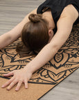 Jógová podložka Myga – Mandala 6 mm XL