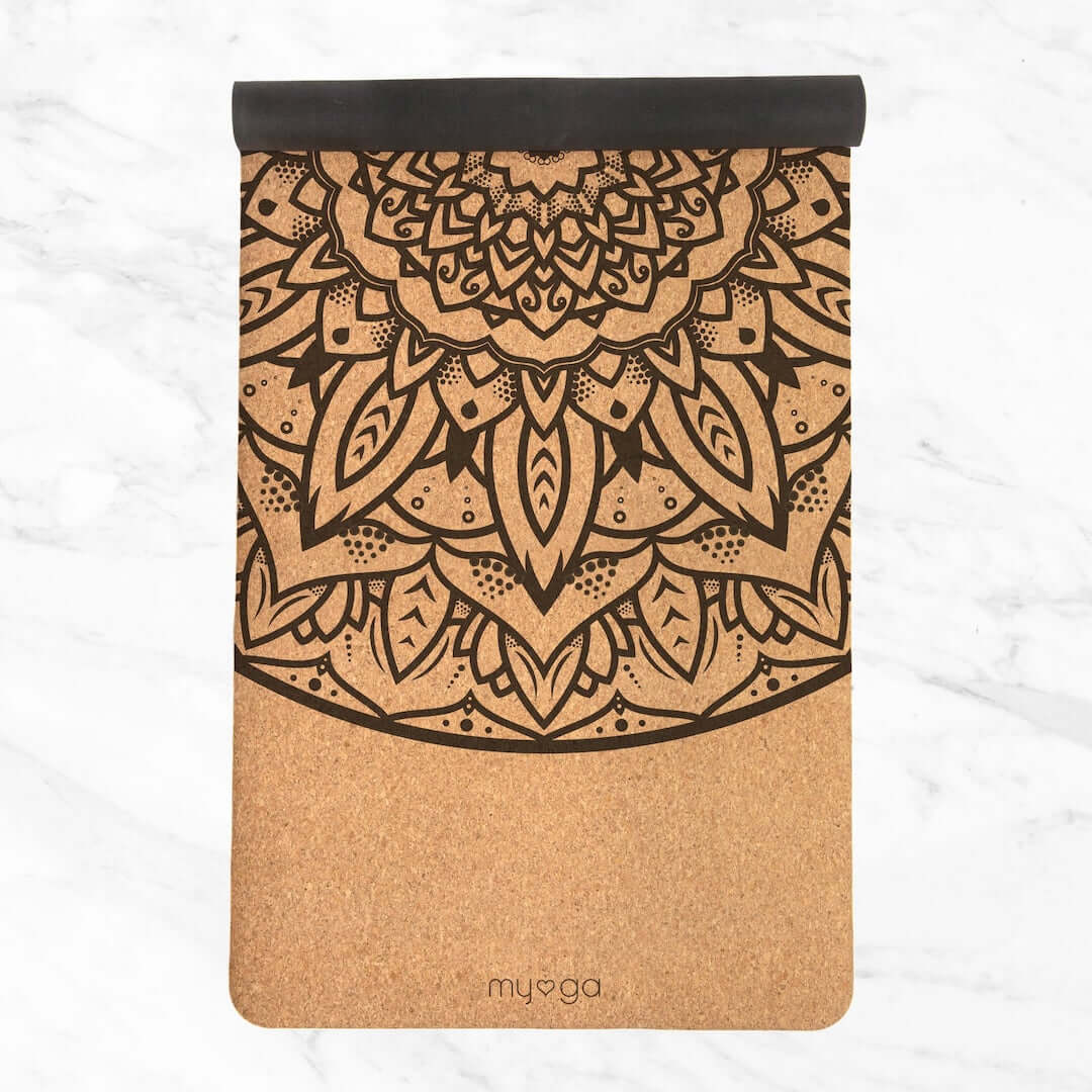Jógová podložka Myga – Mandala 6 mm XL