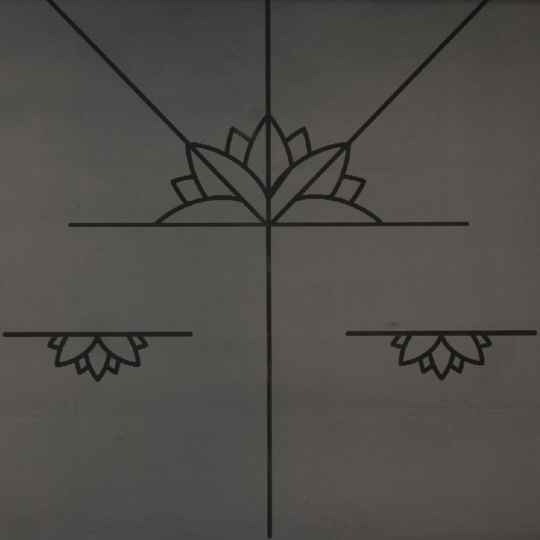 Jógová podložka Myga – Alignment 6 mm XL