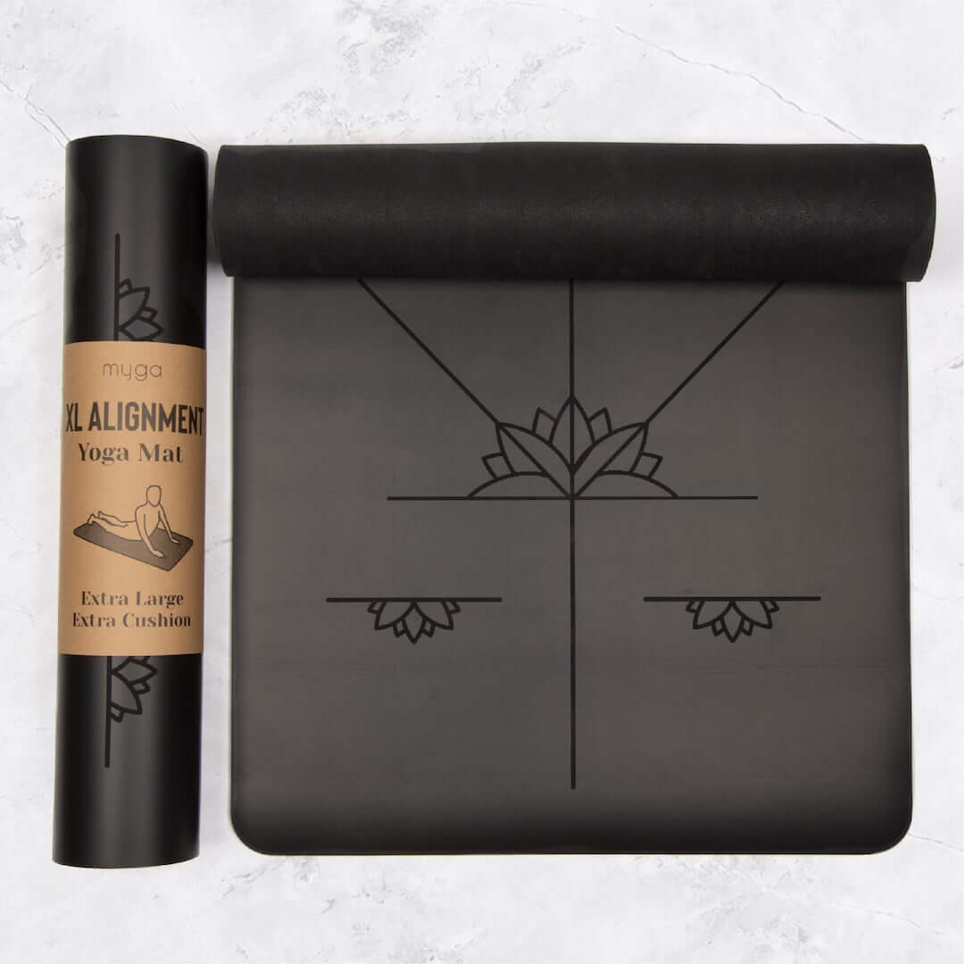 Jógová podložka Myga – Alignment 6 mm XL