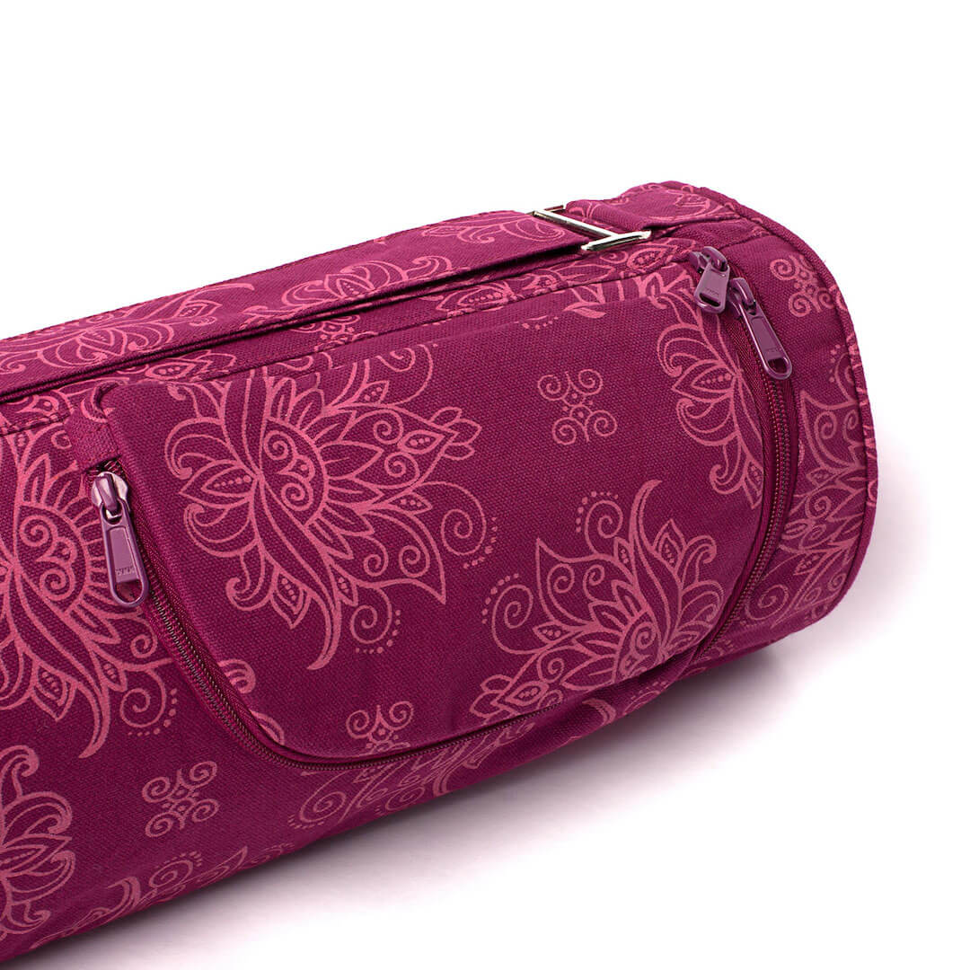 Bavlněná taška na jogamatku Bodhi Asana Bag 60 – růžová