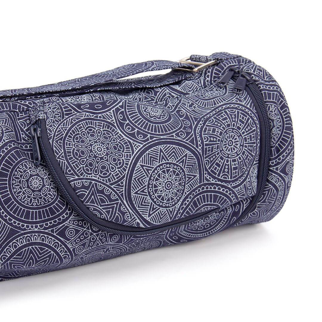 Bavlněná taška na jogamatku Bodhi Asana Bag 60 – tmavě modrá