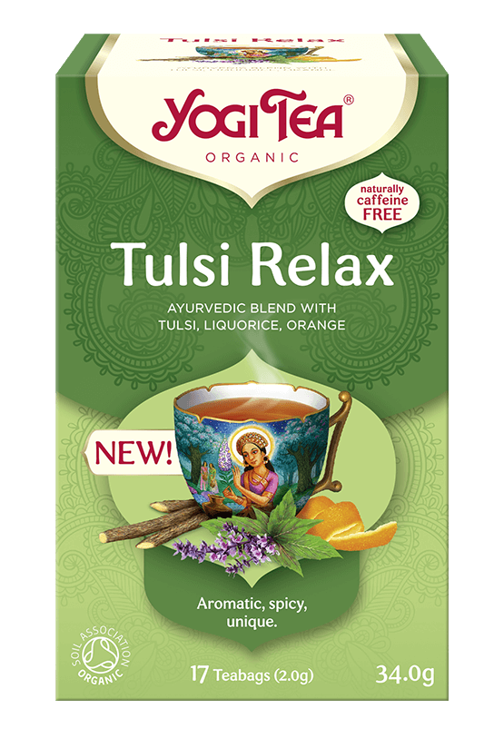 Čaj Yogi Tea Tulsi Relax (17 x 2,0 g)