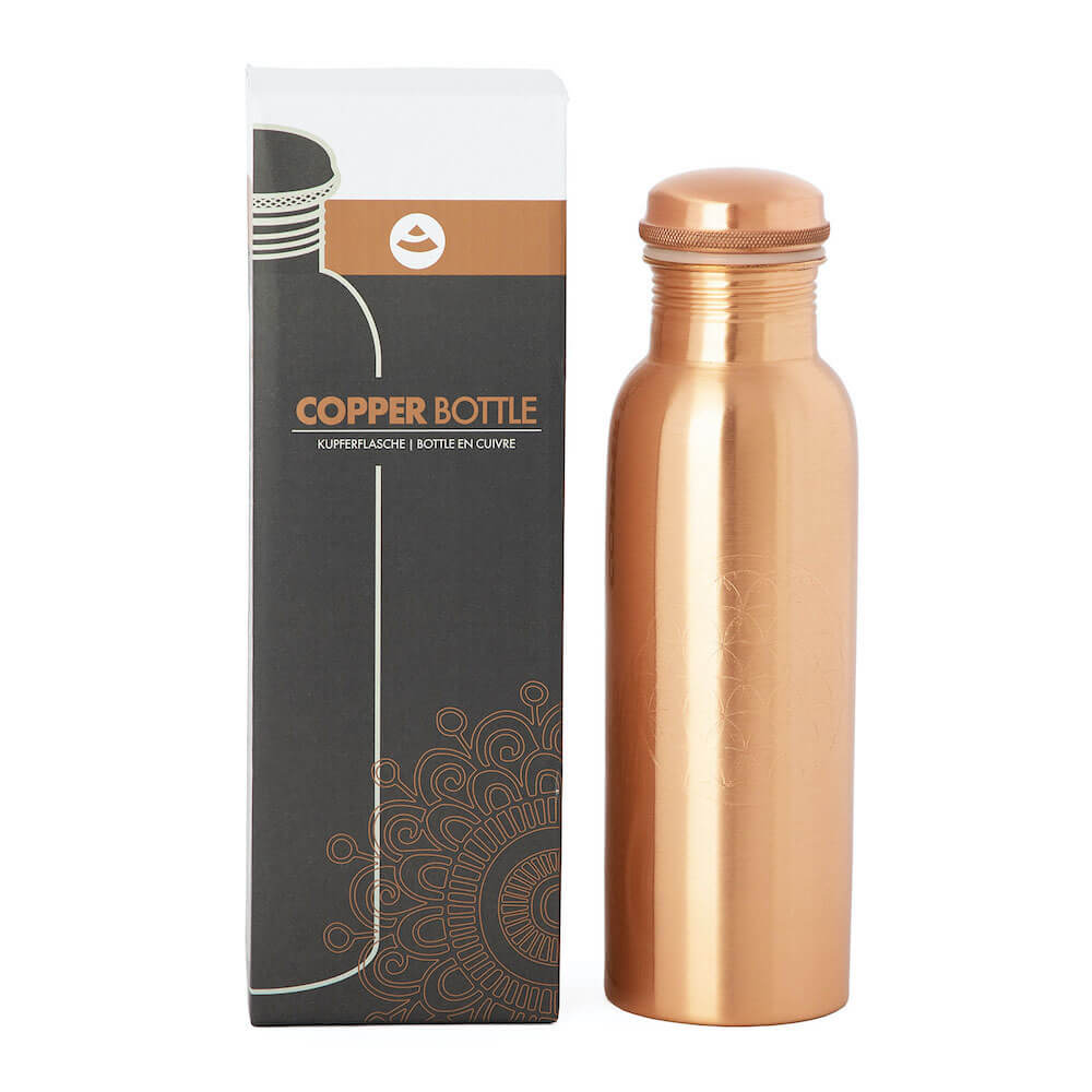 Měděná láhev na vodu Bodhi 800 ml – Ornaments