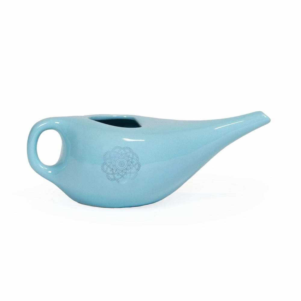 Keramická nádoba Bodhi Neti Pot – modrá