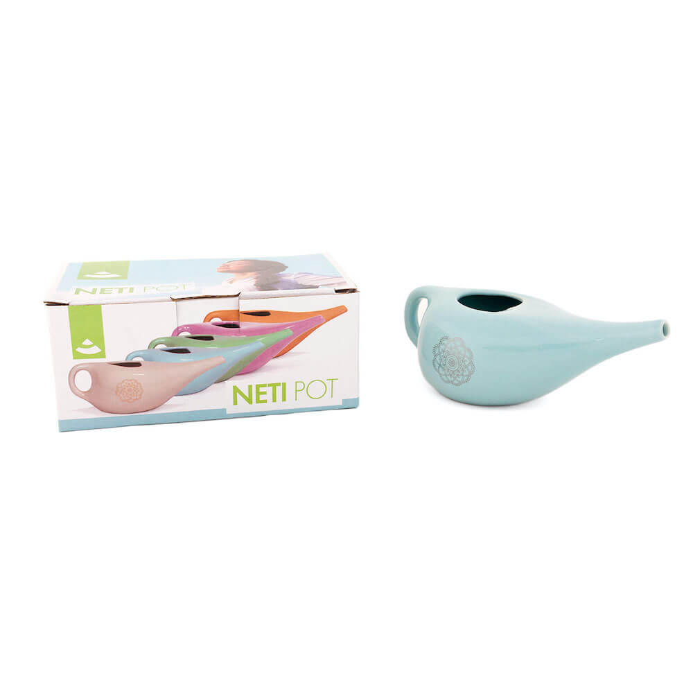 Keramická nádoba Bodhi Neti Pot – modrá