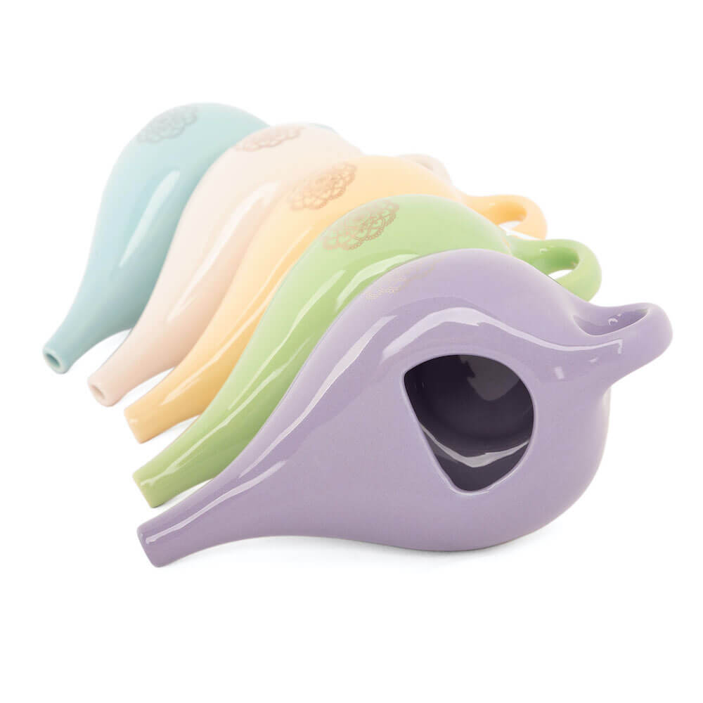 Keramická nádoba Bodhi Neti Pot – modrá
