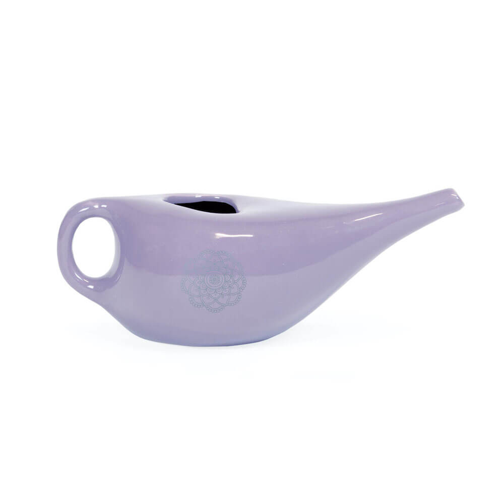 Keramická nádoba Bodhi Neti Pot – vřesová