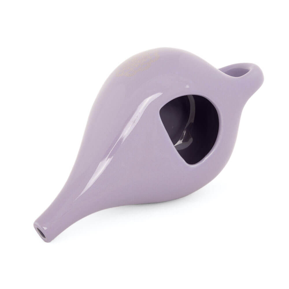 Keramická nádoba Bodhi Neti Pot – vřesová