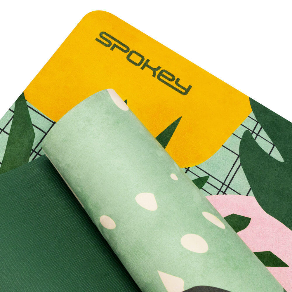 Jógová podložka Spokey Home Jungle 4 mm