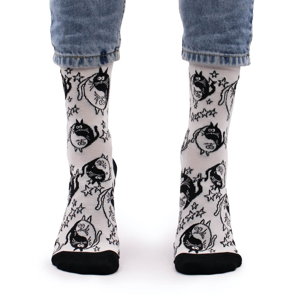Bambusové ponožky Hop Hare – Ying-Yang 36–40