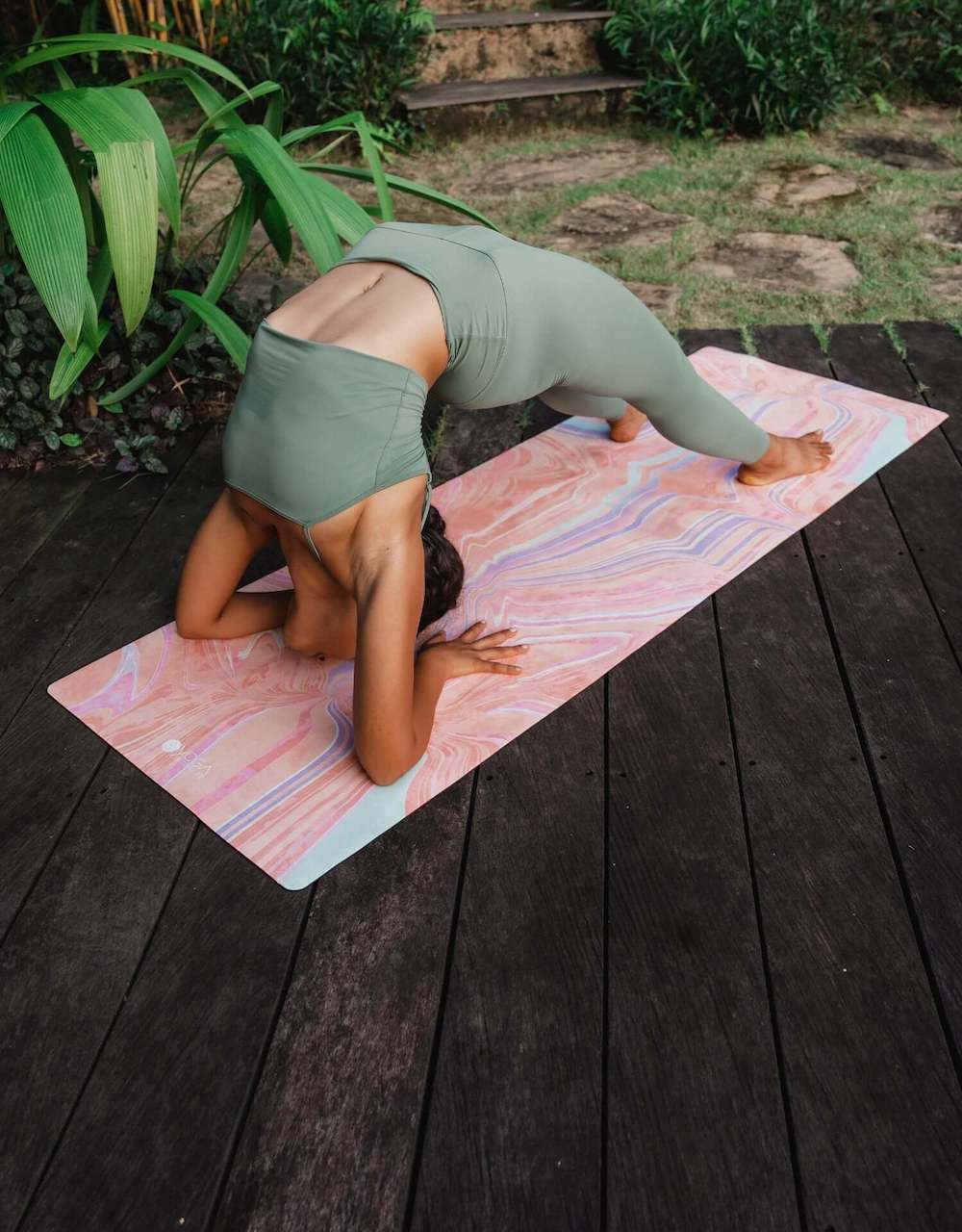 Jógová podložka Yoga Design Lab Combo 3,5 mm – Pearl