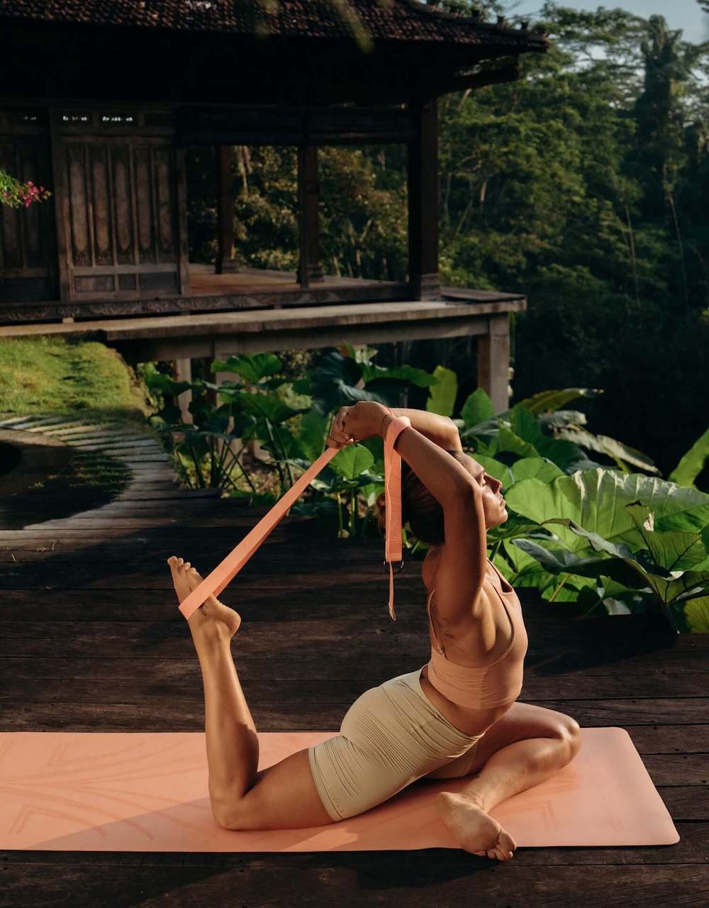 Jógový pás Yoga Design Lab – Coral
